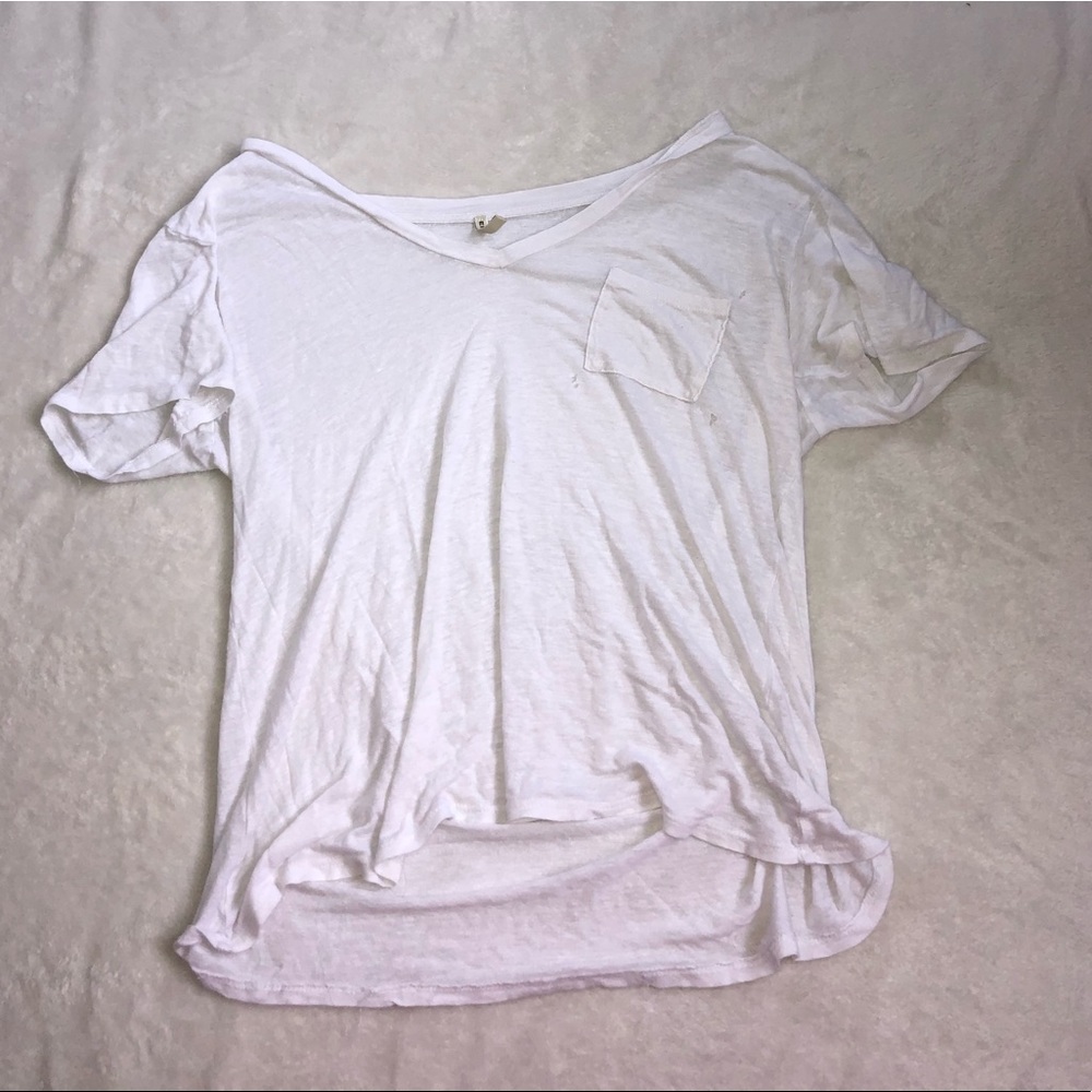 LF White blouse with pocket by brand Emma and Sam